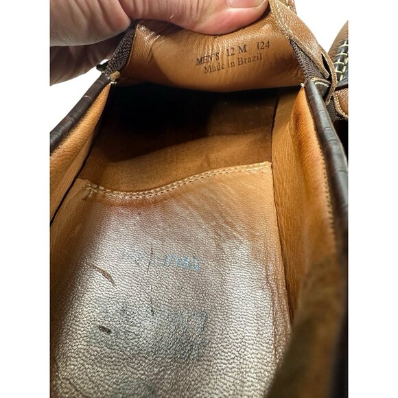 Johnston & Murphy Mens Size 12 M Brown Casual Slip On Driving Loafers NICE - Picture 8 of 8